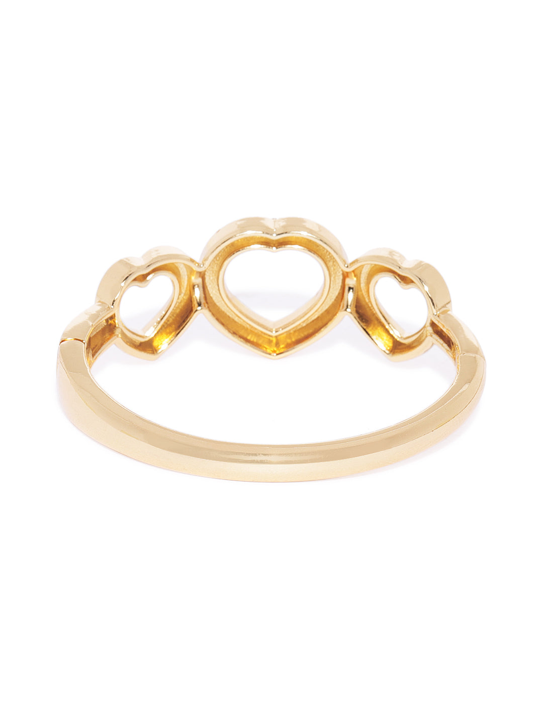 Solid Heart Shaped Cuff - ChicMela