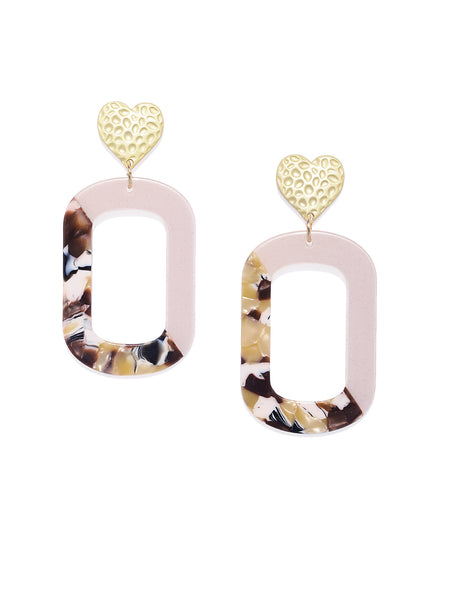 Love Box- Heart Earrings + Wraparound Cuff