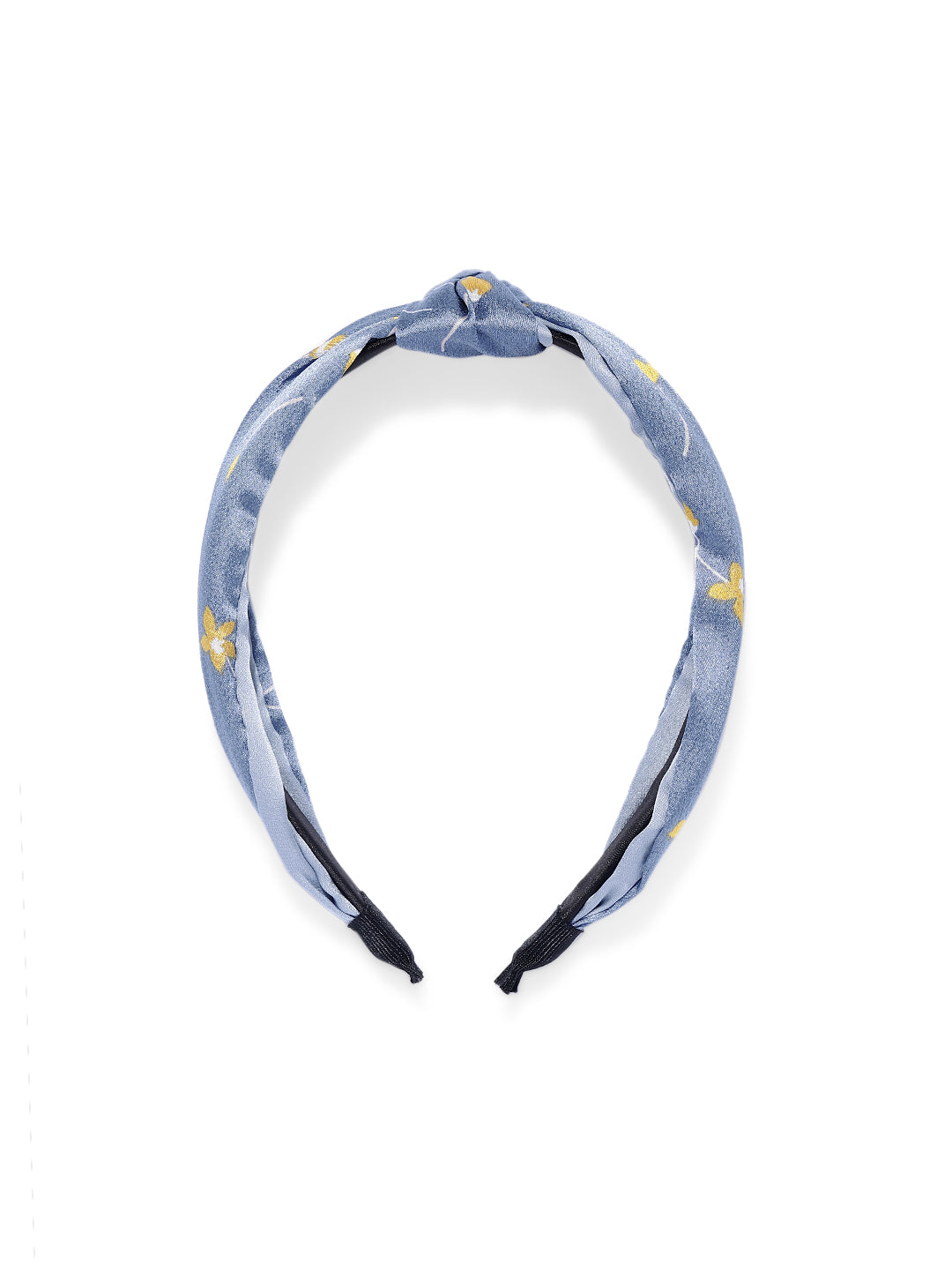 Vegan Handmade Knotted Hairband in Sky Blue - ChicMela