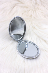 Flamingo Vegan Compact Mirror - ChicMela