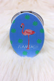 Flamingo Vegan Compact Mirror - ChicMela