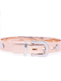 Arya Rose Gold Strap Bracelet - ChicMela