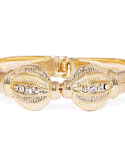 Mace Gold Cuff Bracelet - ChicMela