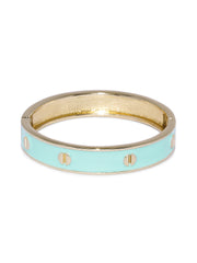 Aqua Enamel Cuff - ChicMela