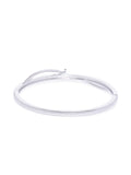 Amelia CZ Silver Cuff - ChicMela