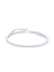 Amelia CZ Silver Cuff - ChicMela