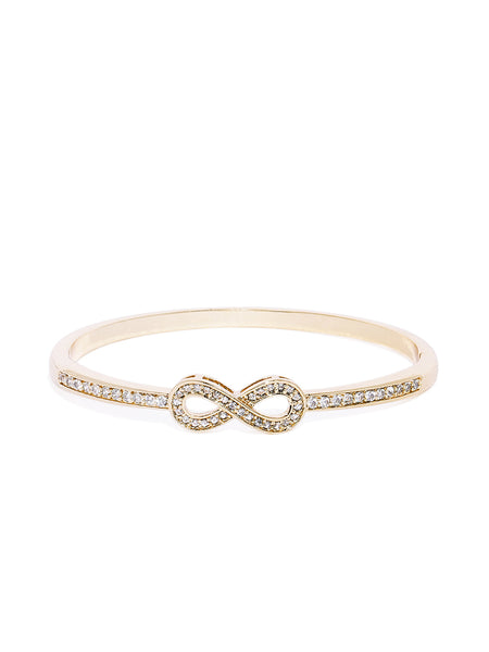 Infinity Gold Cuff