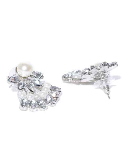 Buy Shaya 92.5 Sterling Silver Freshwater Pearl Earrings for Women Online  At Best Price @ Tata CLiQ