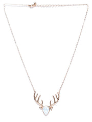 My Deer Opal Collar Necklace - ChicMela