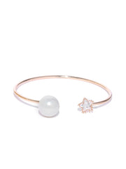Dolphin and Pearl Ocean Cuff Set - ChicMela