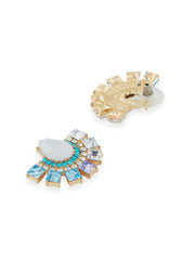 Gift Saver Combo Saver- Blue Necklace and Earring Set - ChicMela