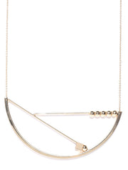 London- Geometric 18k Gold Plated Necklace - ChicMela