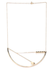 London- Geometric 18k Gold Plated Necklace - ChicMela