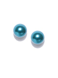 Detachable 2 in 1 Crystal & Pearl Stud-Emerald Green - ChicMela