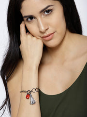 Gunmetal Glamorous Bracelet - ChicMela