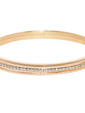 Haruka 18k Cubic Zirconia Cuff - ChicMela