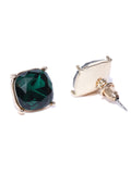 Workwear Studs- Emerald Green - ChicMela