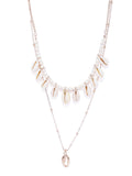 Natural Shell Layered Necklace - ChicMela