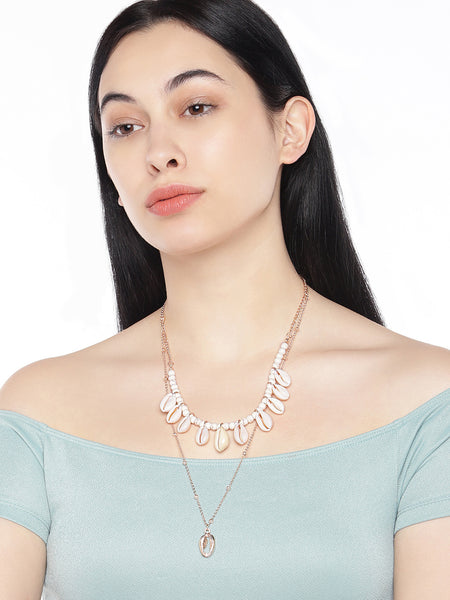Natural Shell Layered Necklace