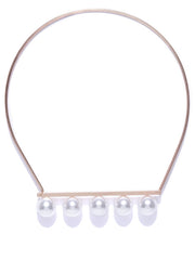 Classic Pearl Choker - ChicMela