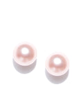 Detachable 2 in 1 Enamel & Pearl Stud Set-Pastel Pink - ChicMela