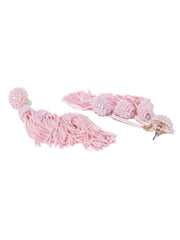 Three Layered Tassel Drops- Pink - ChicMela