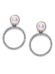 Black beauty Pearl Earrings - ChicMela