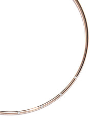 London-Haru Choker in 14k Rose Gold Plate - ChicMela