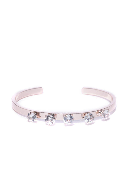 Rose Gold Stone Stunned Cuff