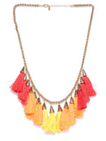 Sun-Kissed Tassel Necklace - ChicMela