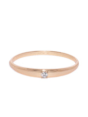 18k Gold plated Cubic Zirconia Cuff - ChicMela