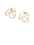 Anouk Oversized 18k Gold Plated Studs - ChicMela