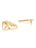 Anouk Oversized 18k Gold Plated Studs - ChicMela