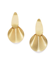 Ananya Matte Gold Drops - ChicMela