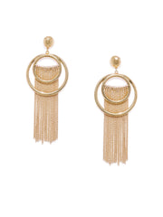 Circular Tassel Earrings - ChicMela