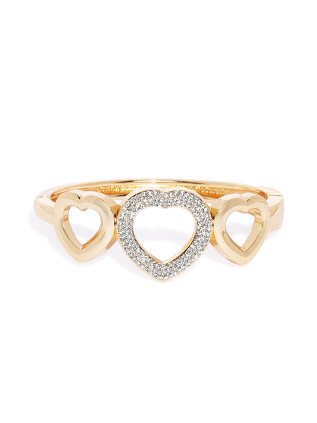 Solid Heart Shaped Cuff