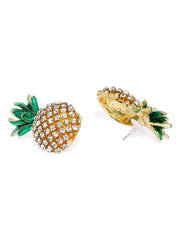 Pineapple Oversized Studs - ChicMela