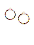 Rainbow Circular Earrings - ChicMela