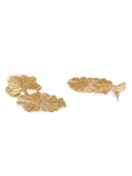 Textured Floral Earrings - ChicMela