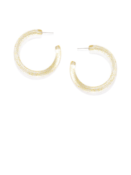 Resin Yellow Hoops