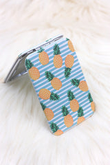 Tropical Pineapple Compact Mirror - ChicMela