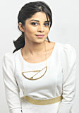London- Geometric 18k Gold Plated Necklace - ChicMela