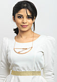 London- Geometric 18k Rose Gold Plated Necklace - ChicMela