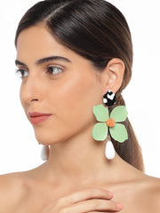 Oversized Floral Drops - ChicMela