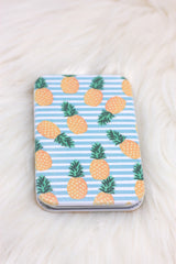 Tropical Pineapple Compact Mirror - ChicMela