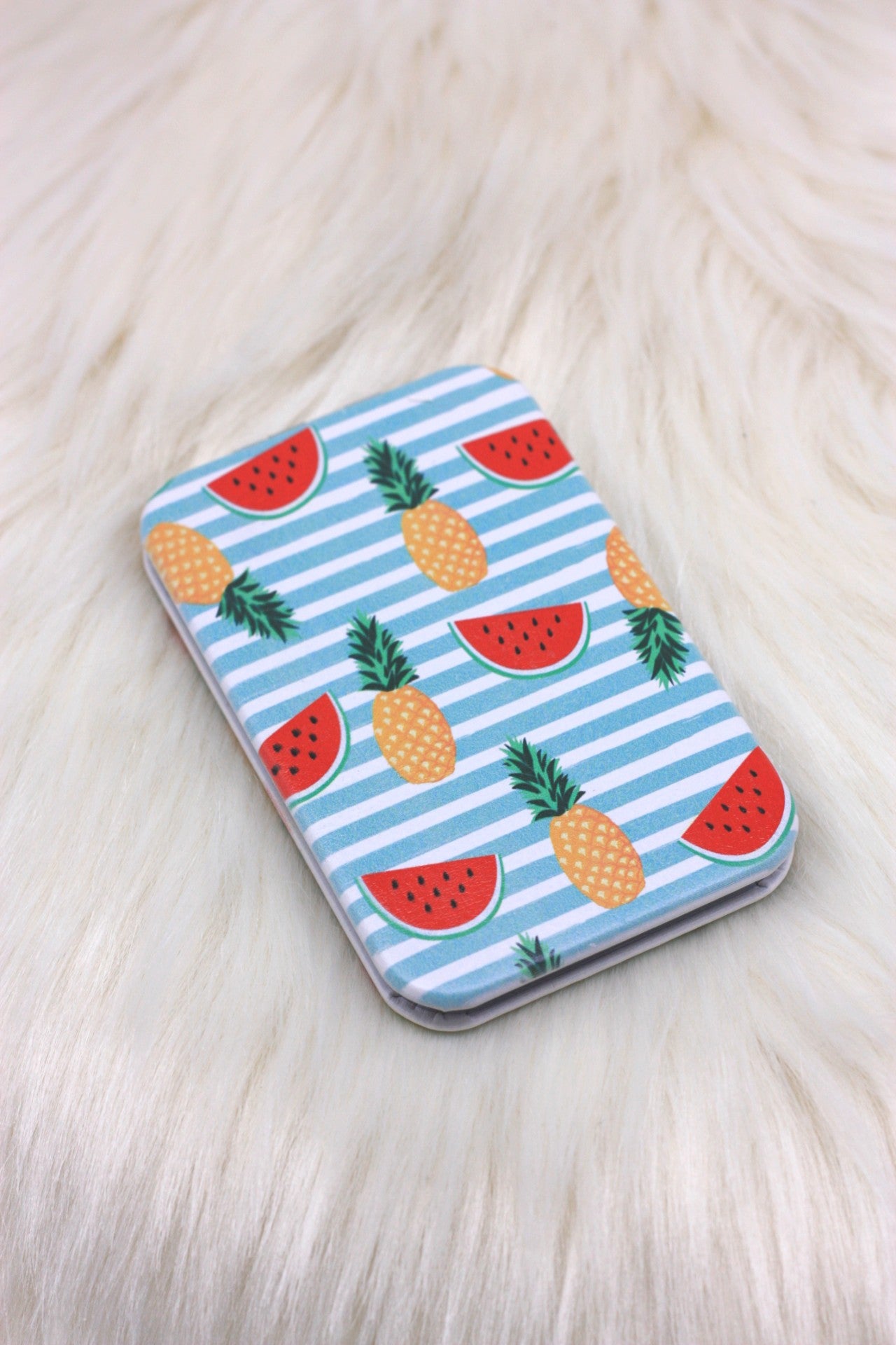 Pineapple and Watermelon Compact Mirror - ChicMela